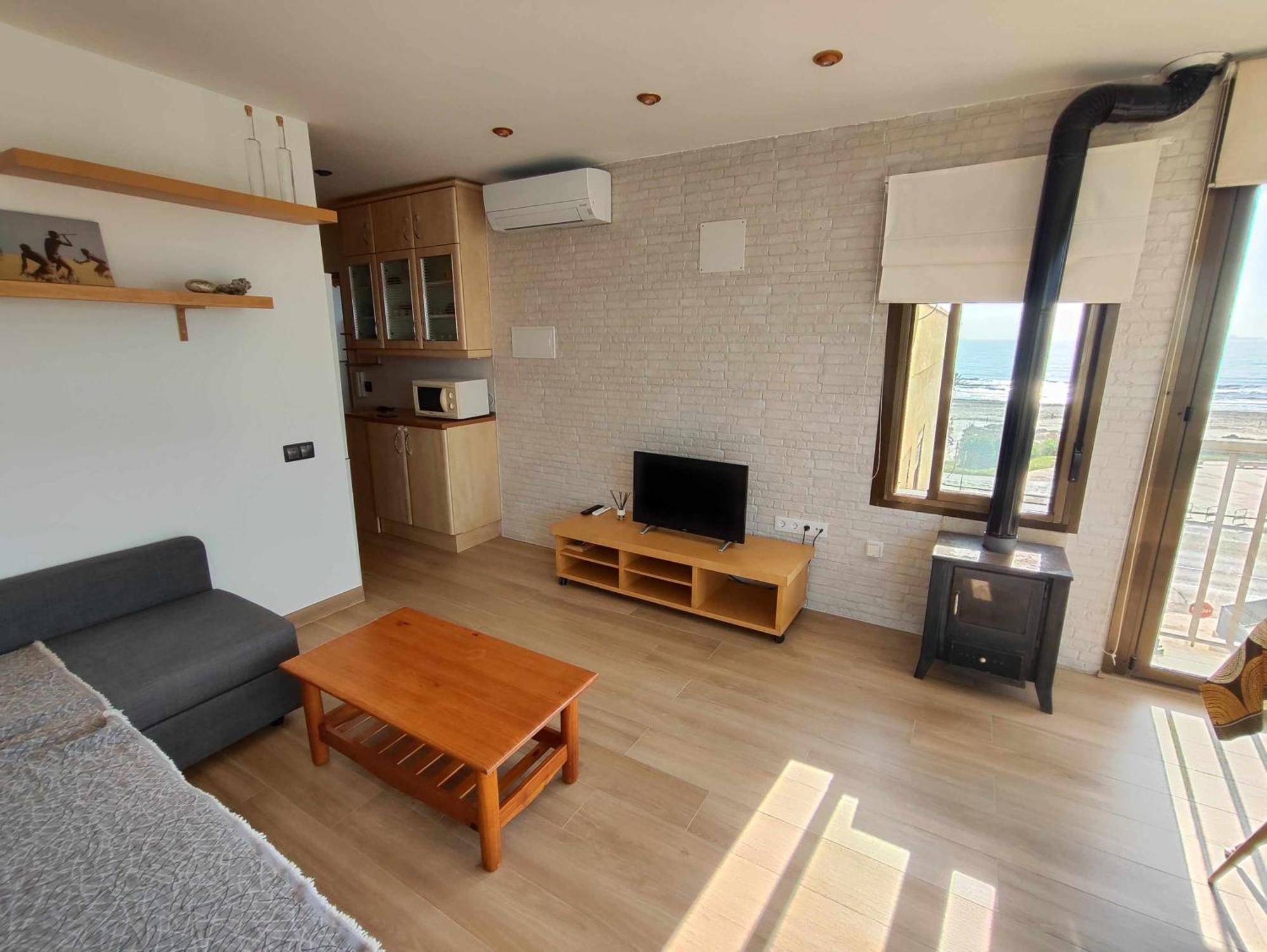 Atico Las Minvas 1ª Linea De Playa Apartment Grao de Castellon Bagian luar foto
