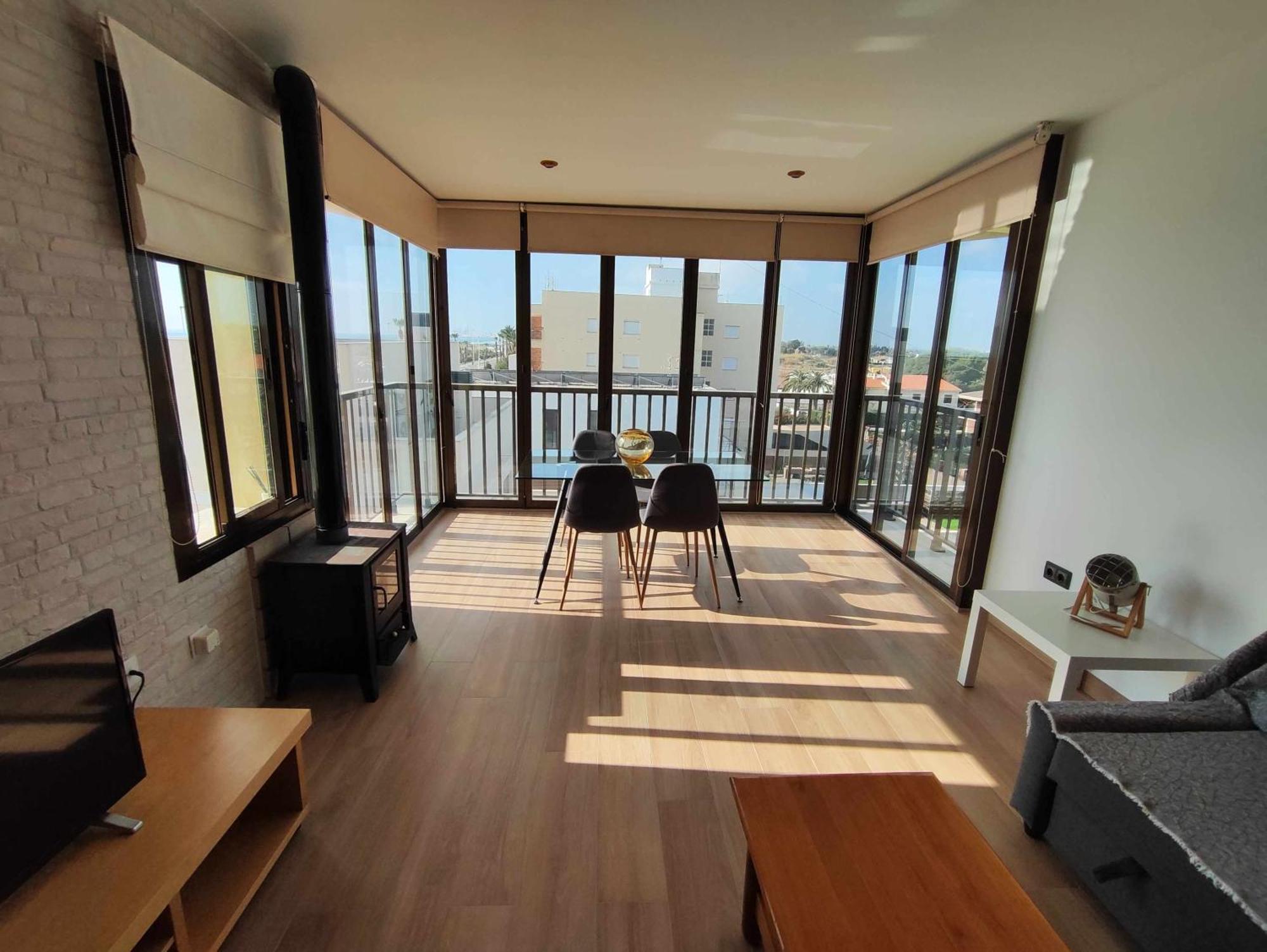 Atico Las Minvas 1ª Linea De Playa Apartment Grao de Castellon Bagian luar foto